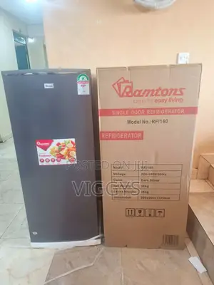 Amazing Ramtons RF/140-single Door 180LT Fridge-Silver