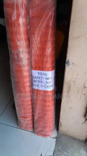 Orange Barrier Netting