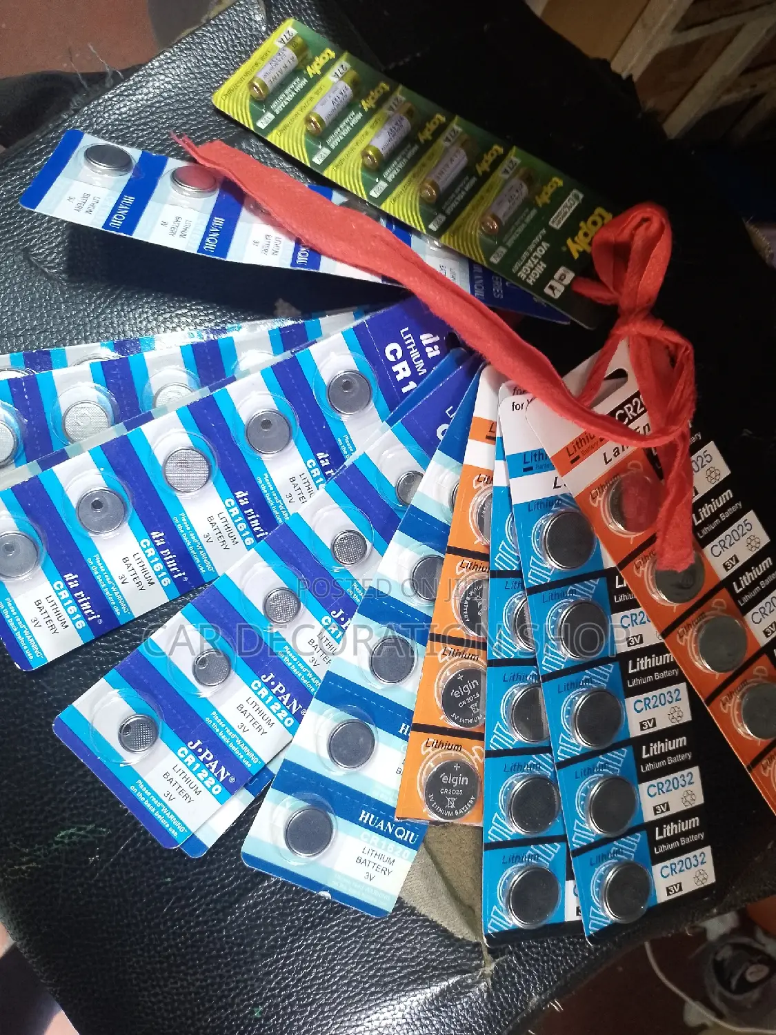 Different Sizes Cr Batteries 5pc