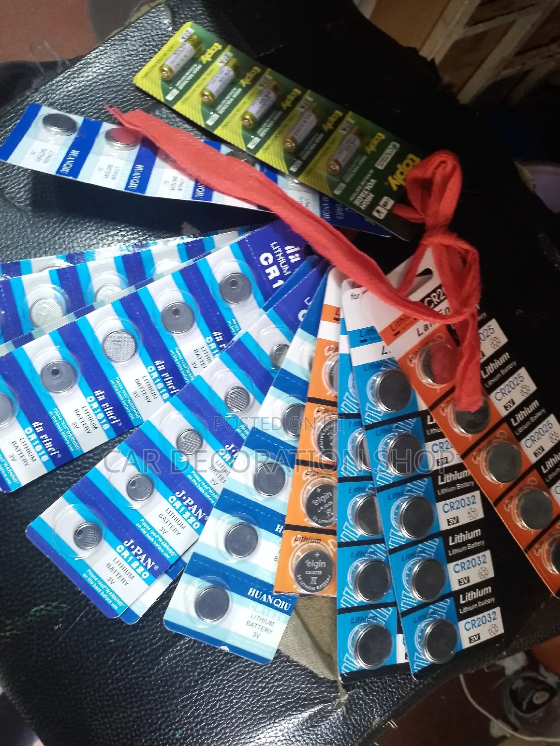 5pc Lithium Batteries for Car Remotes or Watches