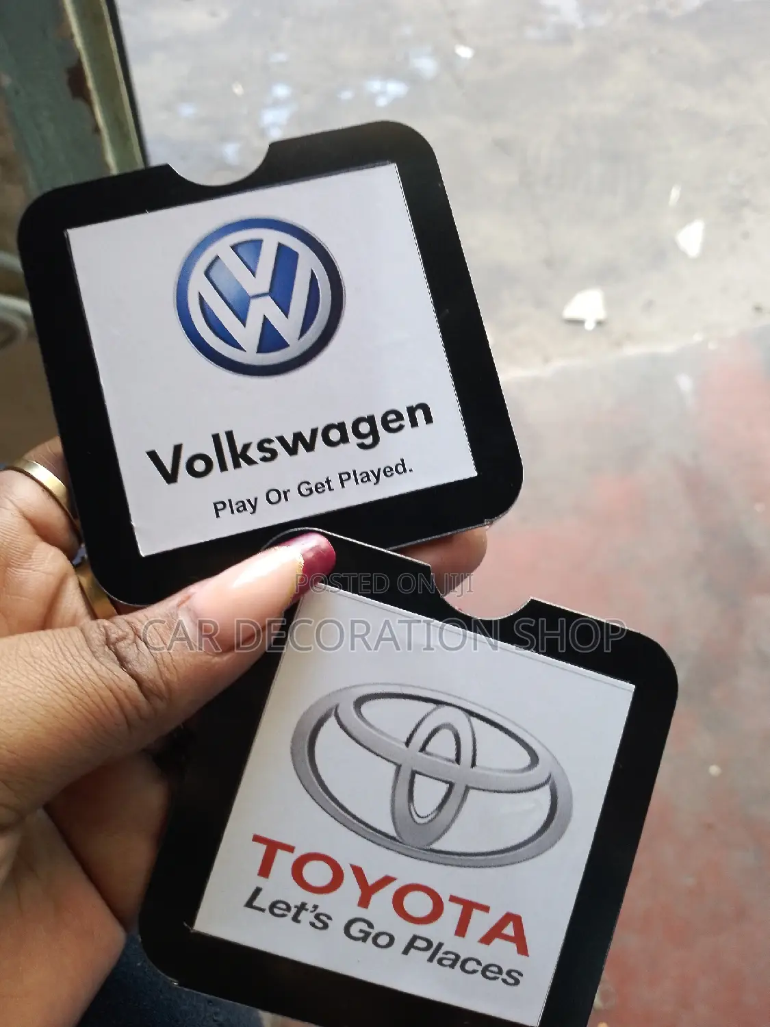 Volkswagen or Toyota Insurance Holders
