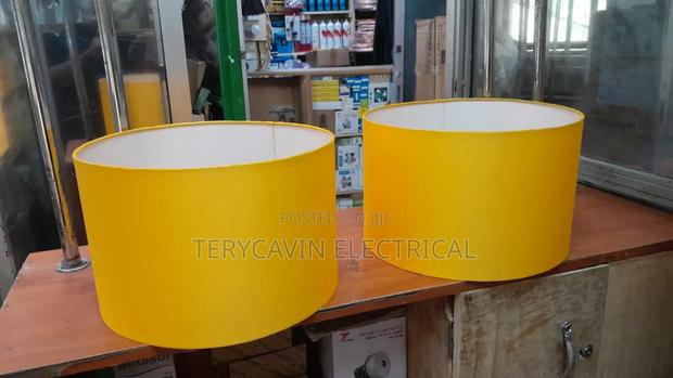 Triple With Translucent Washable Shades Floor Stand - thumbnail 2