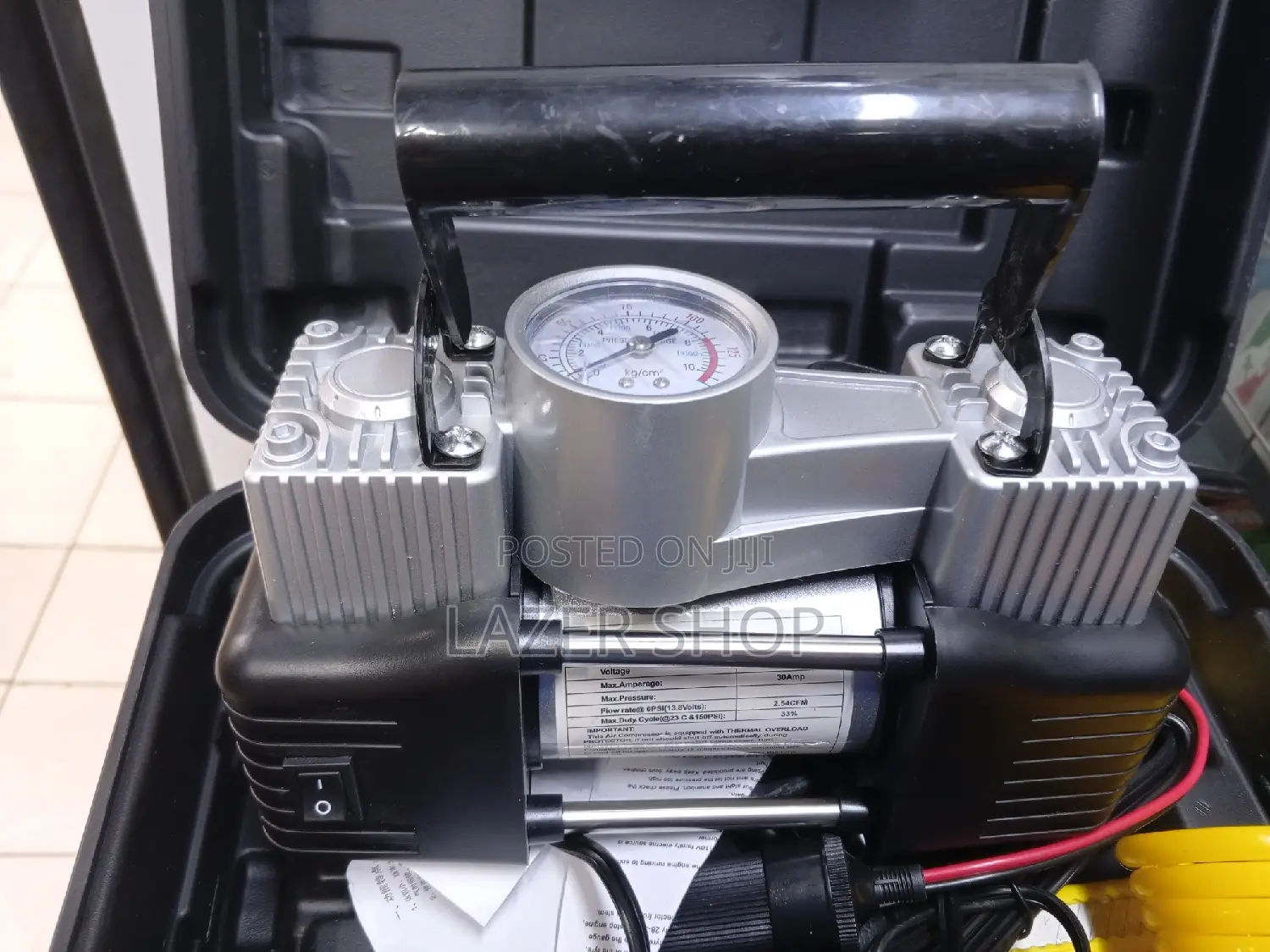 2 Cylinder Vehicle Air Compressor