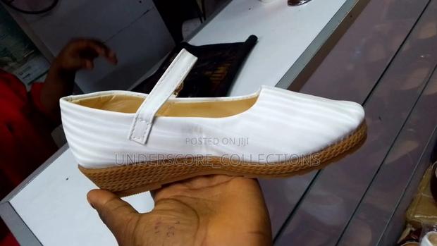 Girls White Wedge Shoes - thumbnail 6