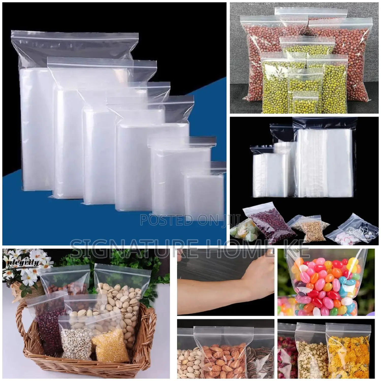 Heavy Gauge Reusable Ziplock Bags(25pcs,50pcs,100pcs)