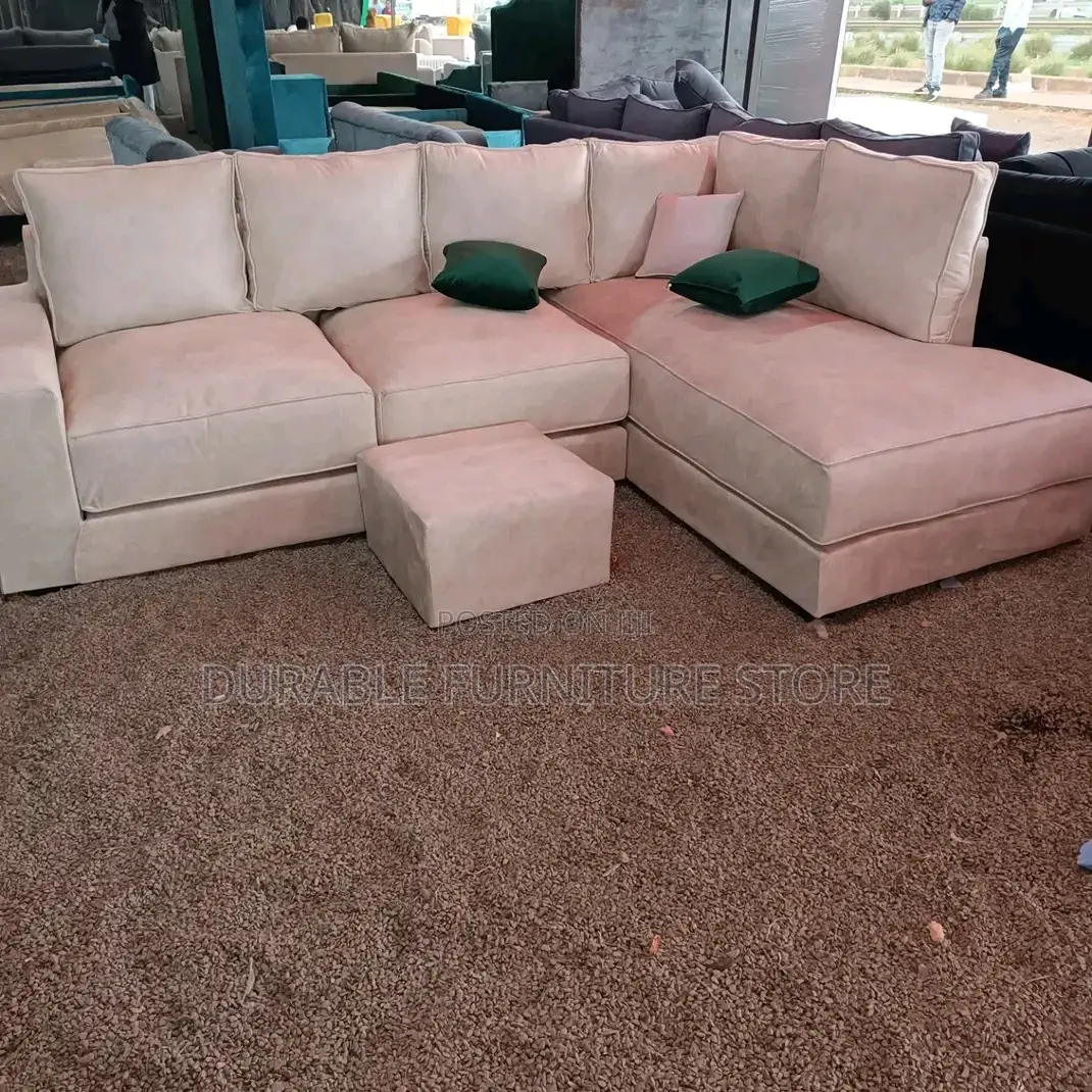 Corner Seat Sofa 6 Seater and a Table