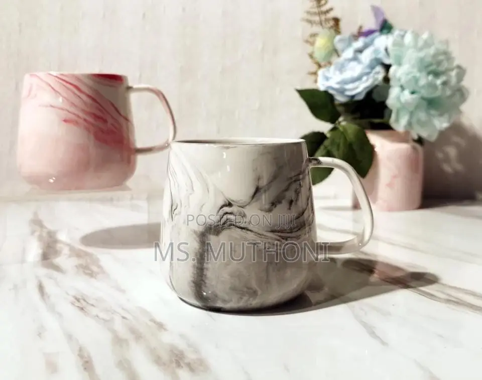 6 *450ml Mable Colour Porcelain Ceramic Mug Now Available