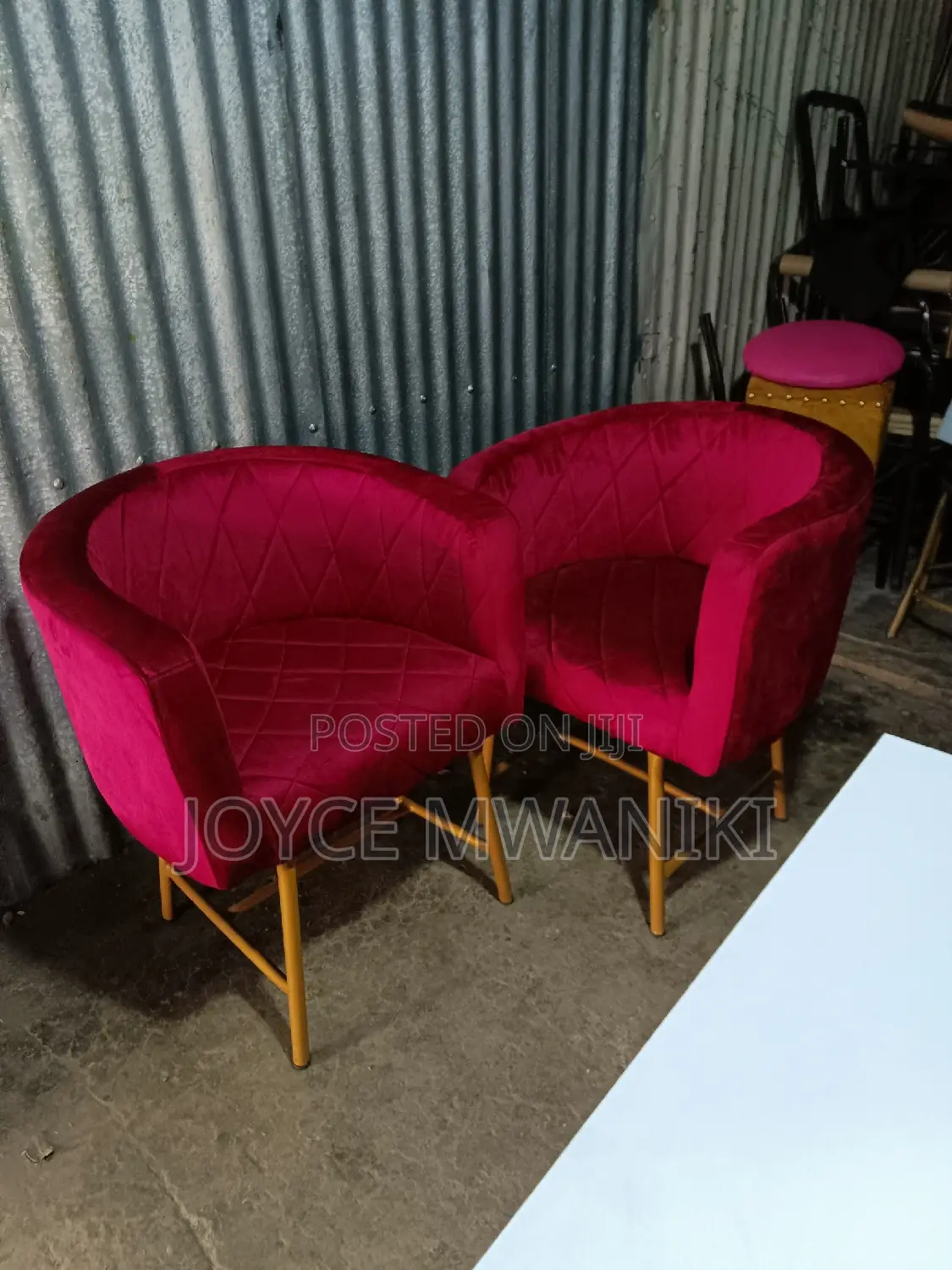 Styling Chair, Hot Red.