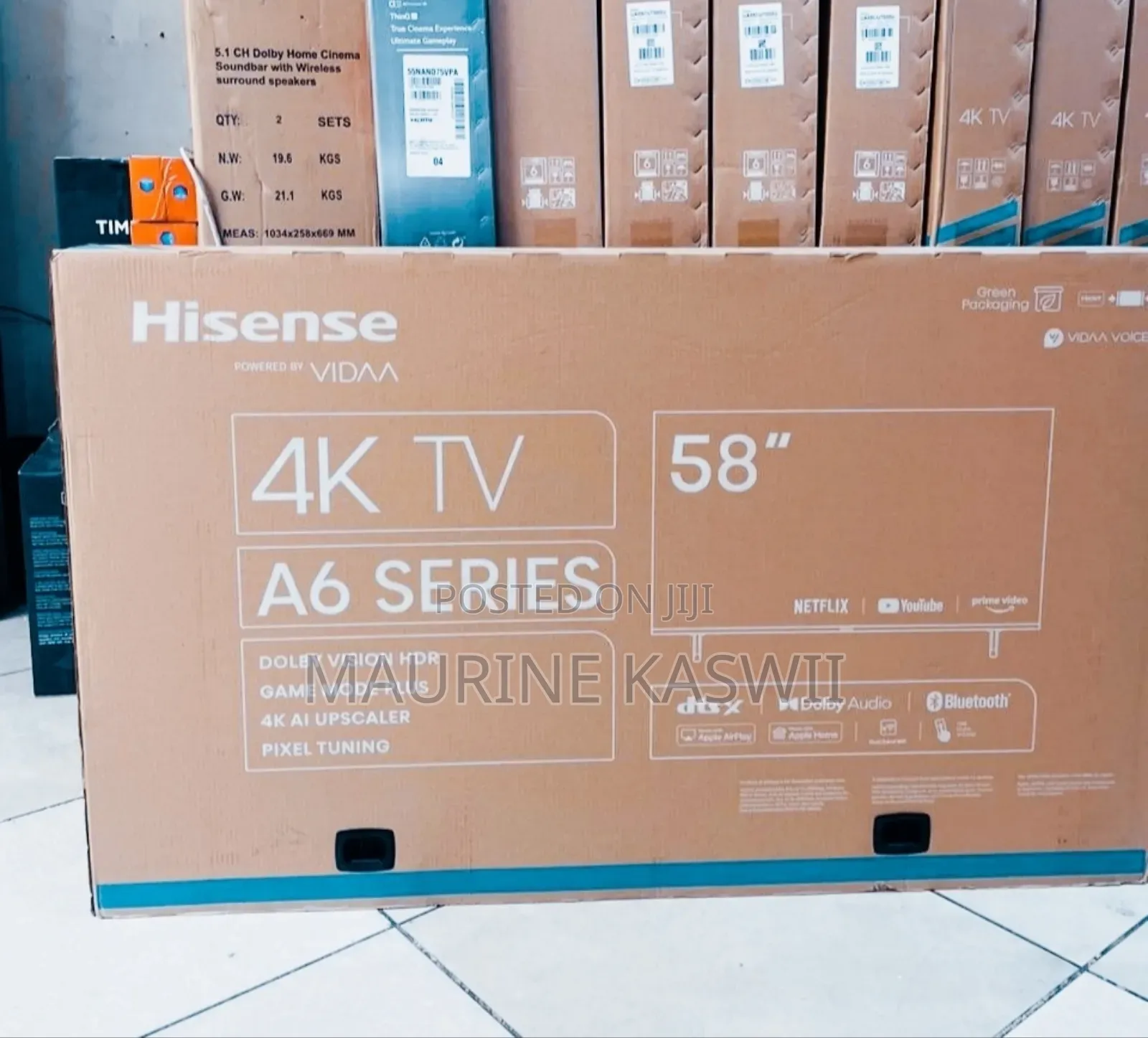 Hisense 58 Smart Vida A6