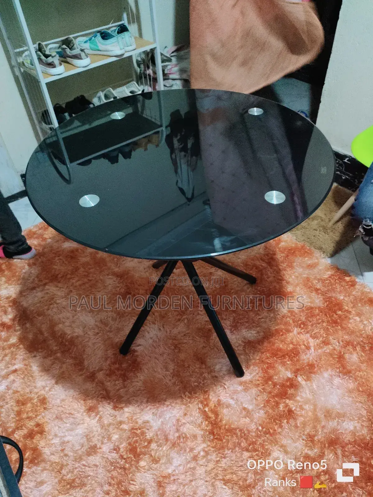 Pure Glass Top Dining Table