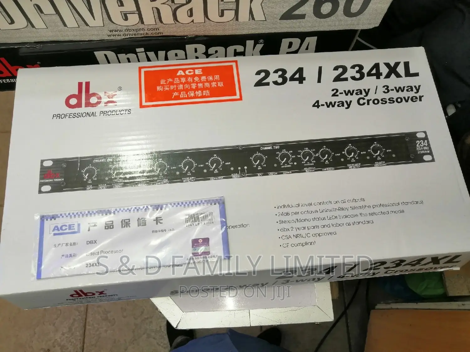 Crossover Dbx 234/234xl
