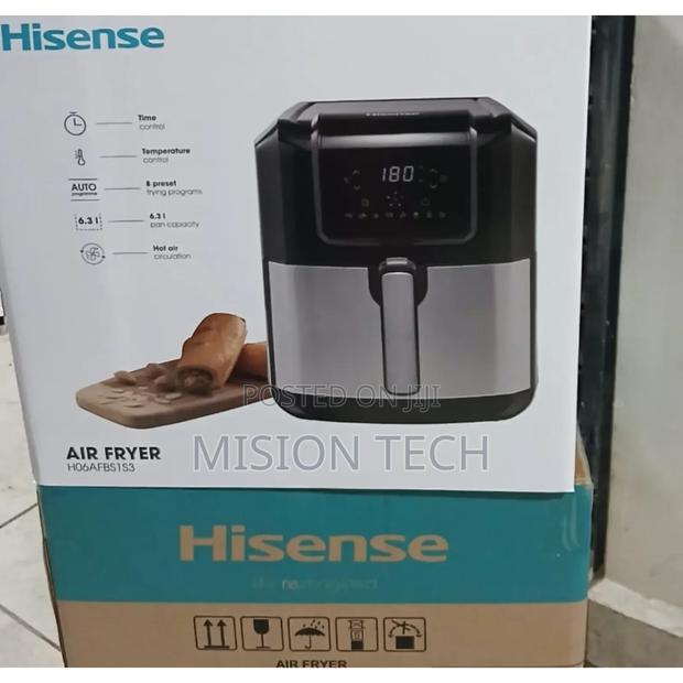 Brand New Hisense H06AFBS1S3 6.3L Air Fryer