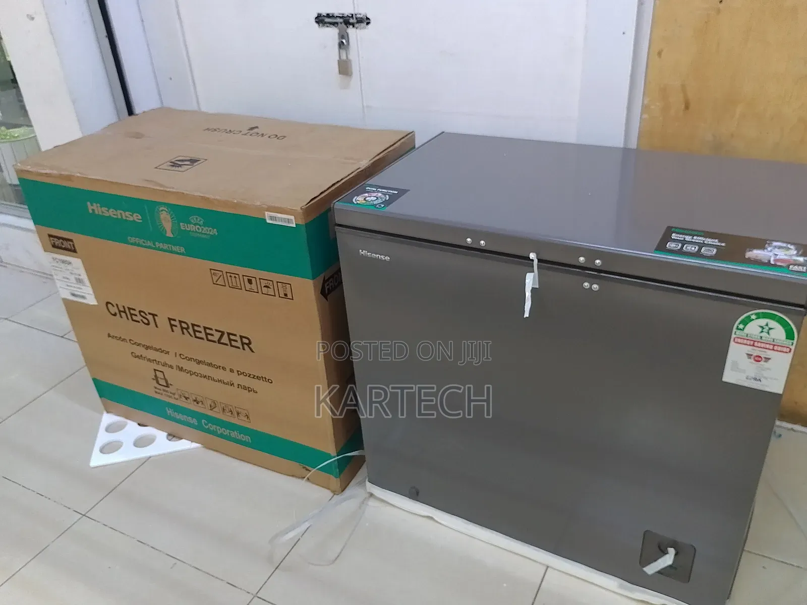 189 LTRS Hisense FC198SH Chest Freezer With Sliding Door