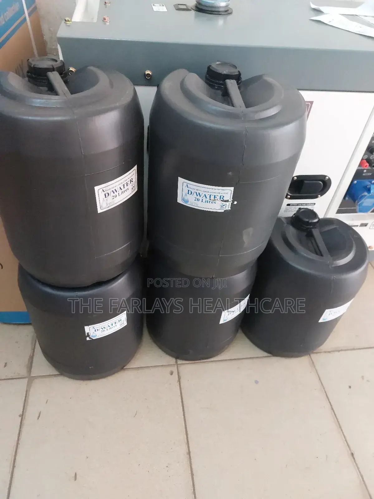 Distilled Water 20L