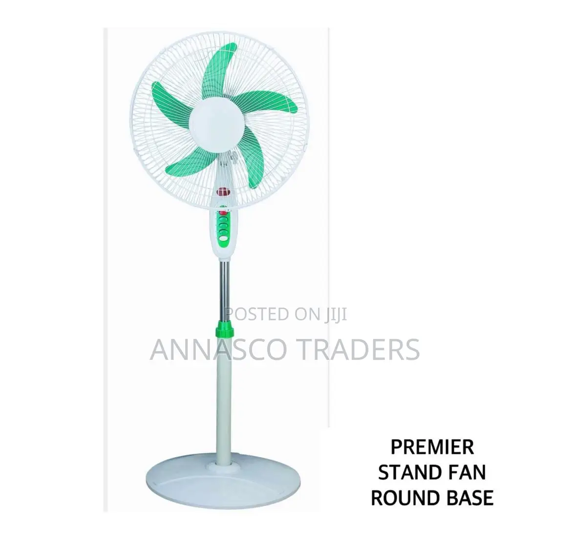 Premier Stand Fan Round Base