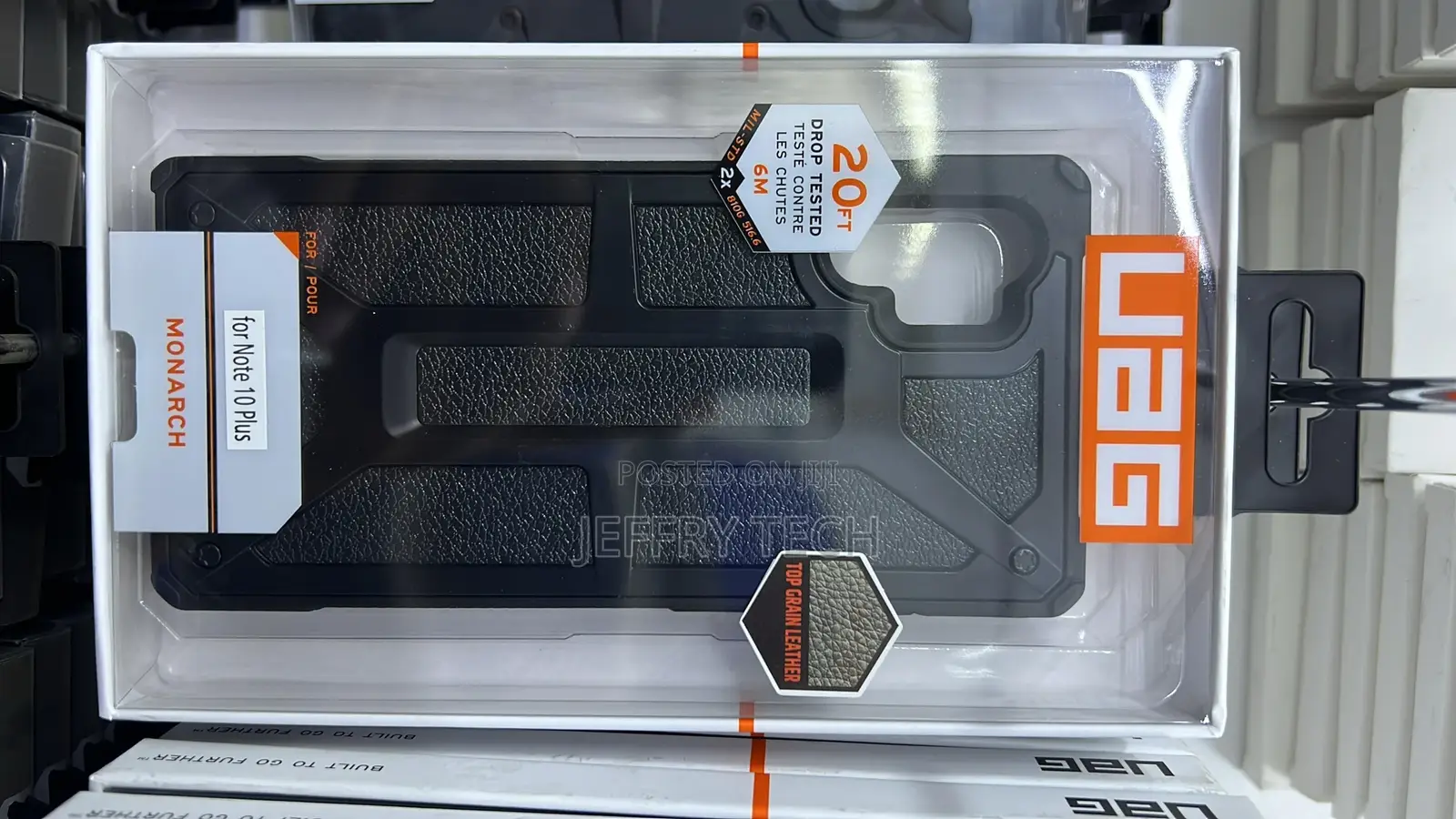UAG Monarch Case for Samsung Galaxy Note 10 Plus 5G - Black