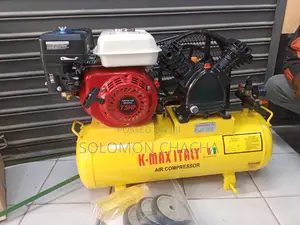 K-Max Italy Petrol 50L Air Compressor With Double Spiton