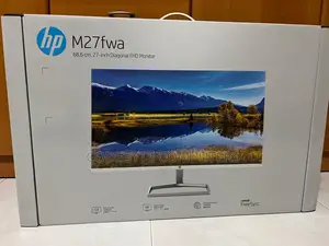 Hp M27fwa 27" Ips Frameless Monitor Fhd(1080p) With Audio