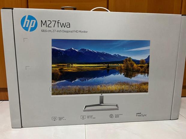 Hp M27fwa 27" Ips Frameless Monitor Fhd(1080p) With Audio