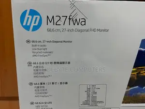 Hp M27fwa 27" Ips Frameless Monitor Fhd(1080p) With Audio