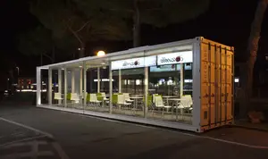 40ft Containerized Restaurant - Frameless