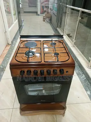 Ramtons 60*60 Standing 3gas+1electric Cooker