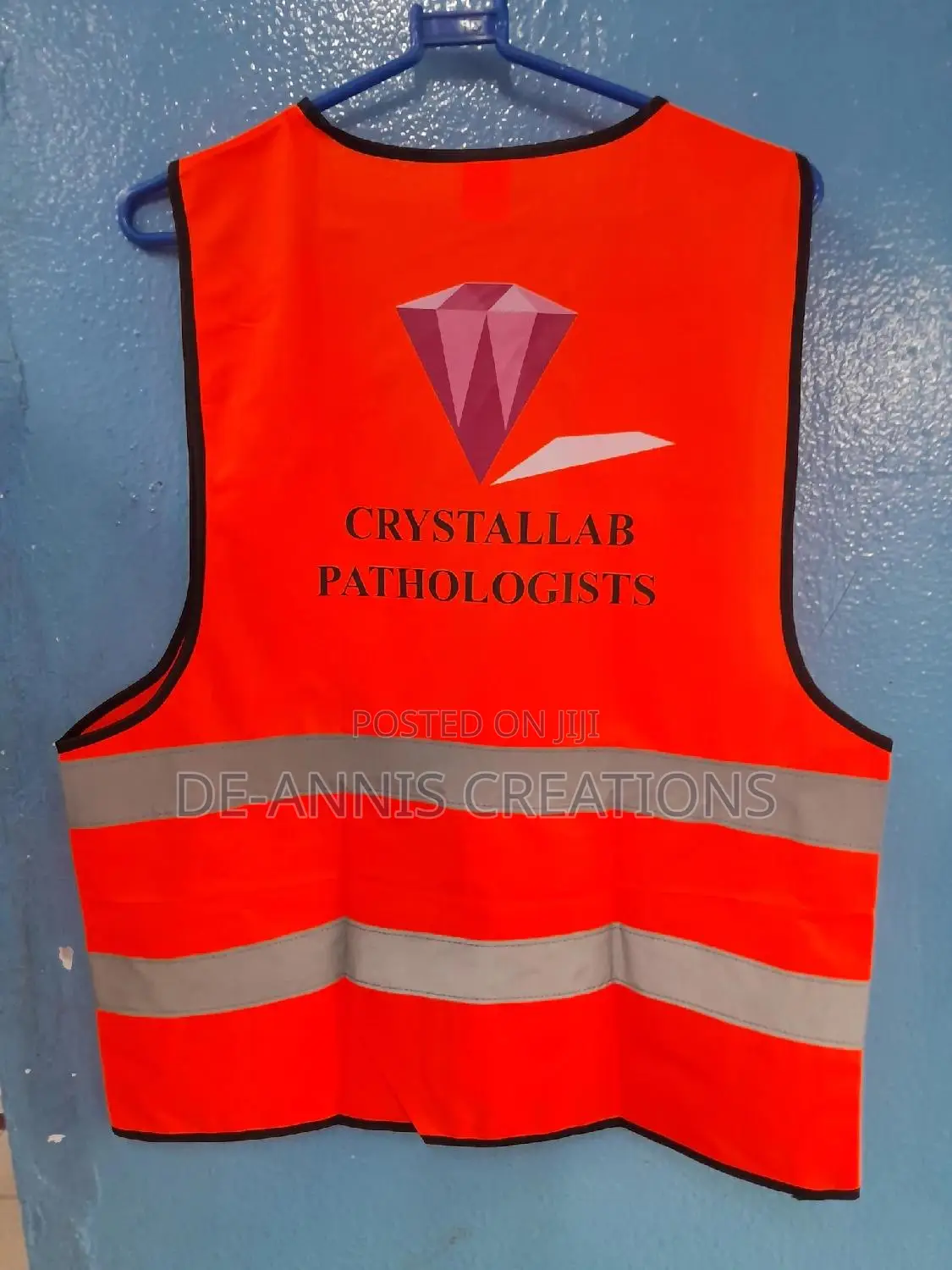 Orange Branded Reflector Jackets