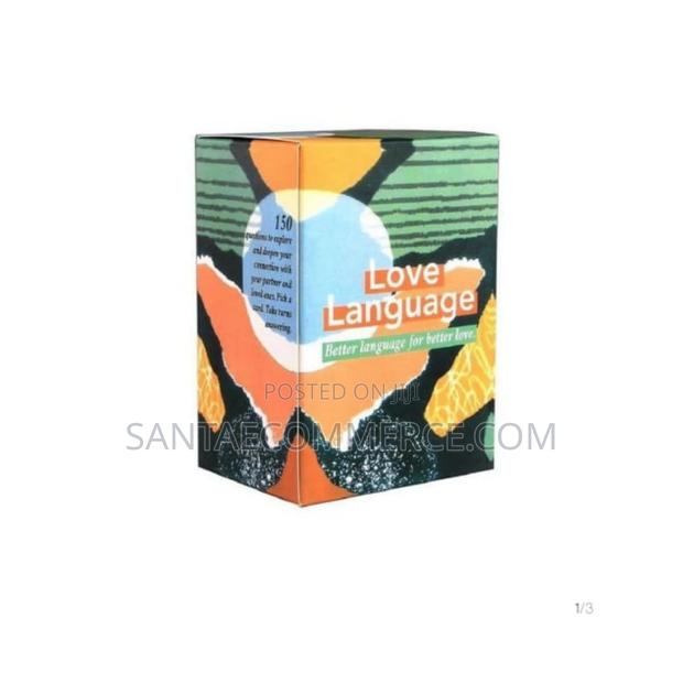 Love Language Card Game - main view