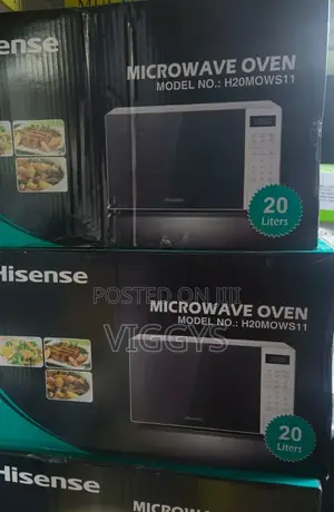 Amazing Hisense White Digital Microwave