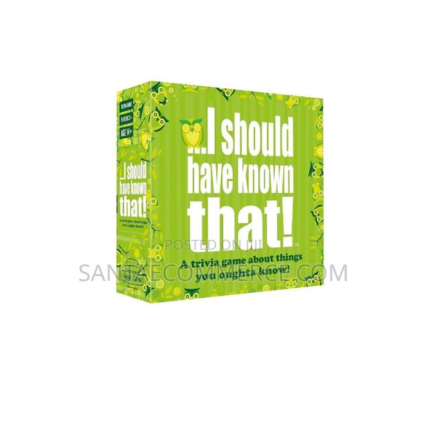 I Should Have Known That Card Game - main view