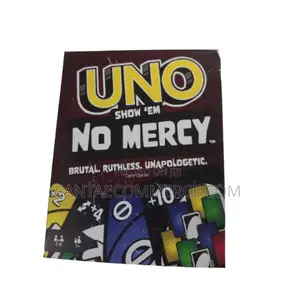 Uno No Mercy Card Game