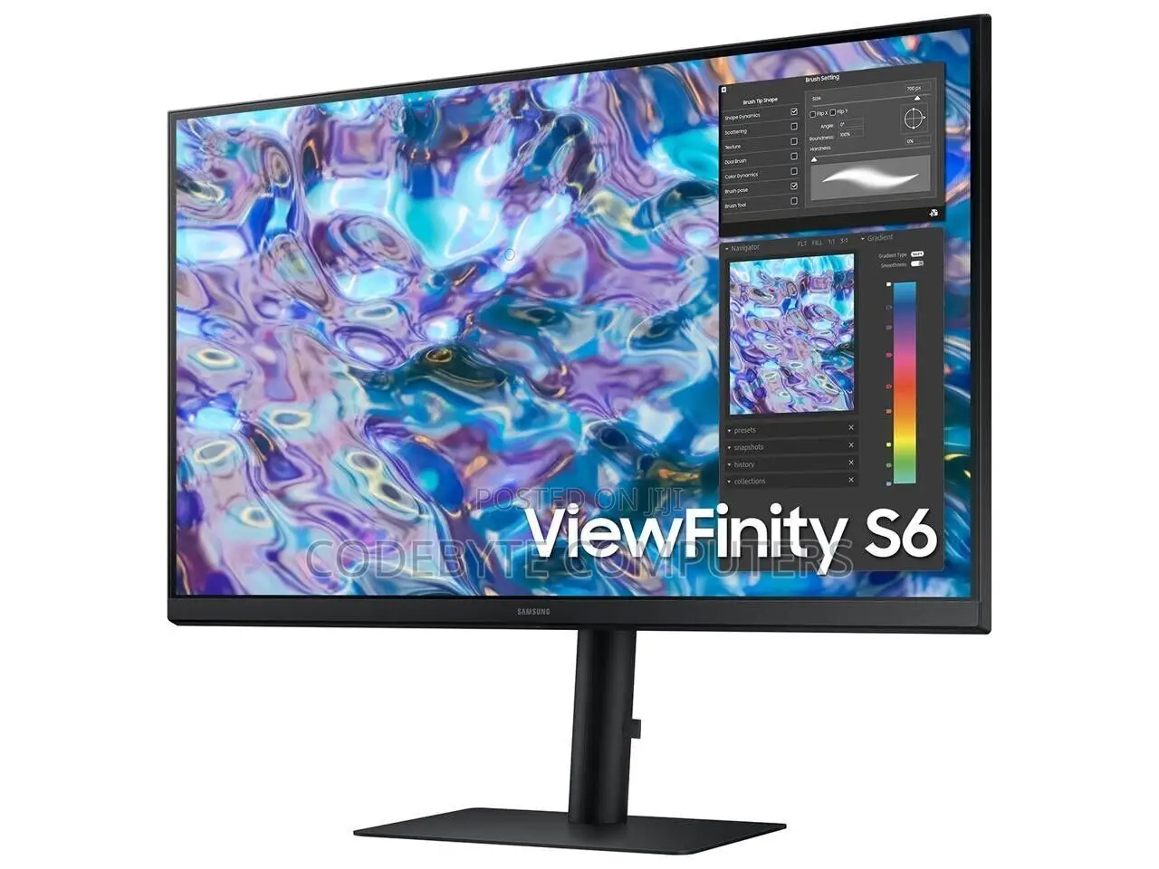 SAMSUNG QHD (1440p) IPS Display Monitor.