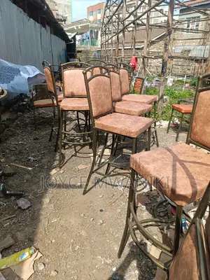 High Bar Chairs, Powder Coated 