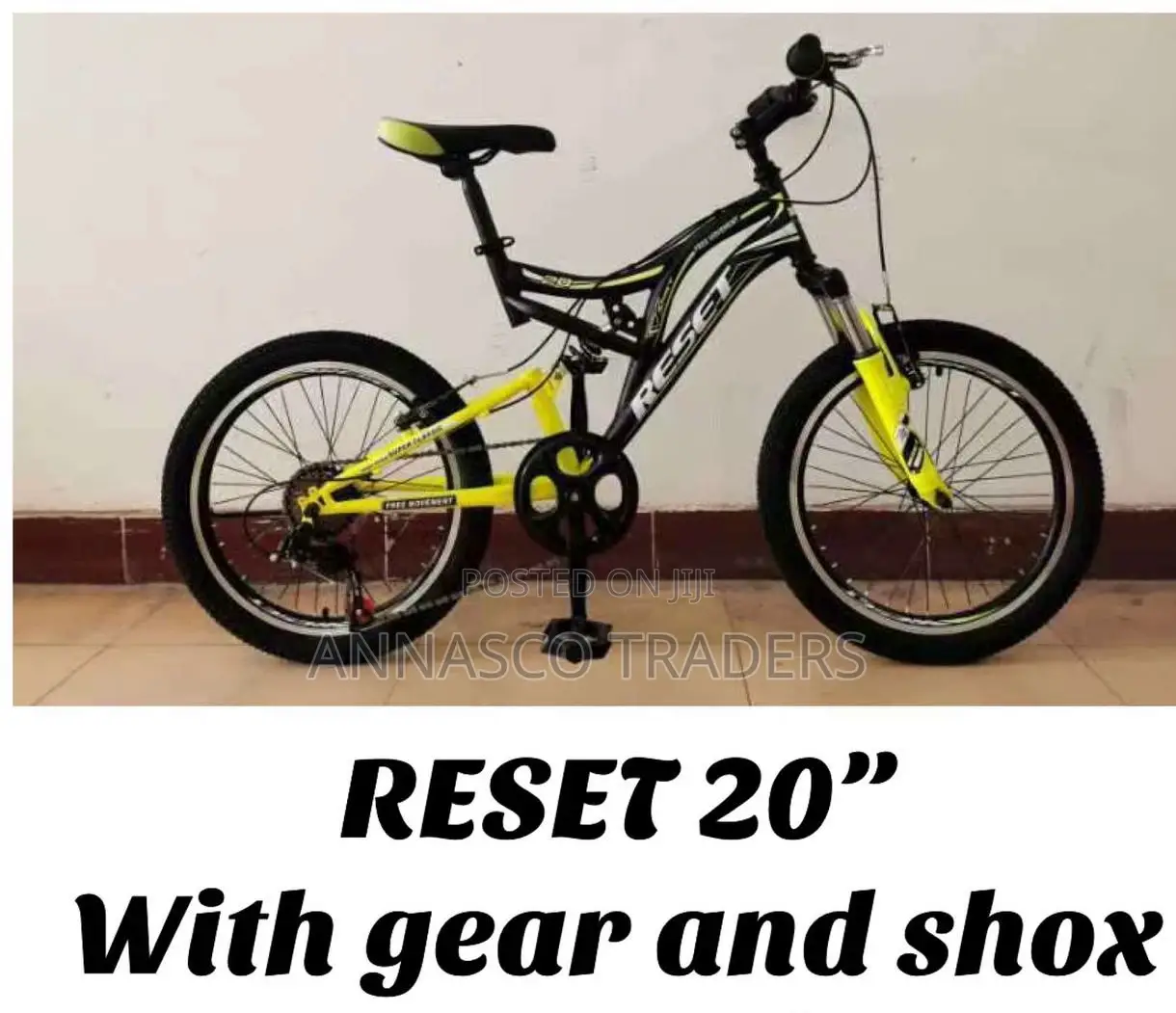 Premier Reset MTB 20" Bike With Gear