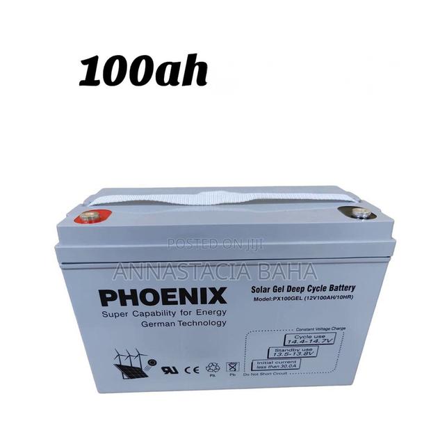 Original Phoenix 100ah Solar Battery - main view