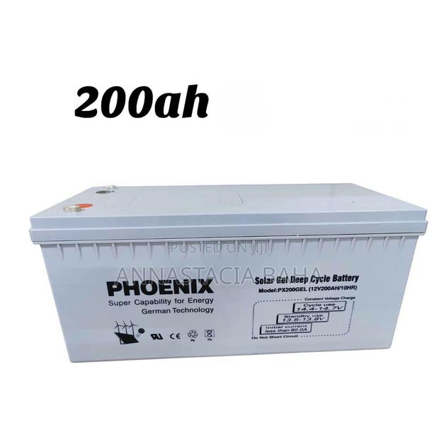Original Phoenix 200ah Solar Battery - main view