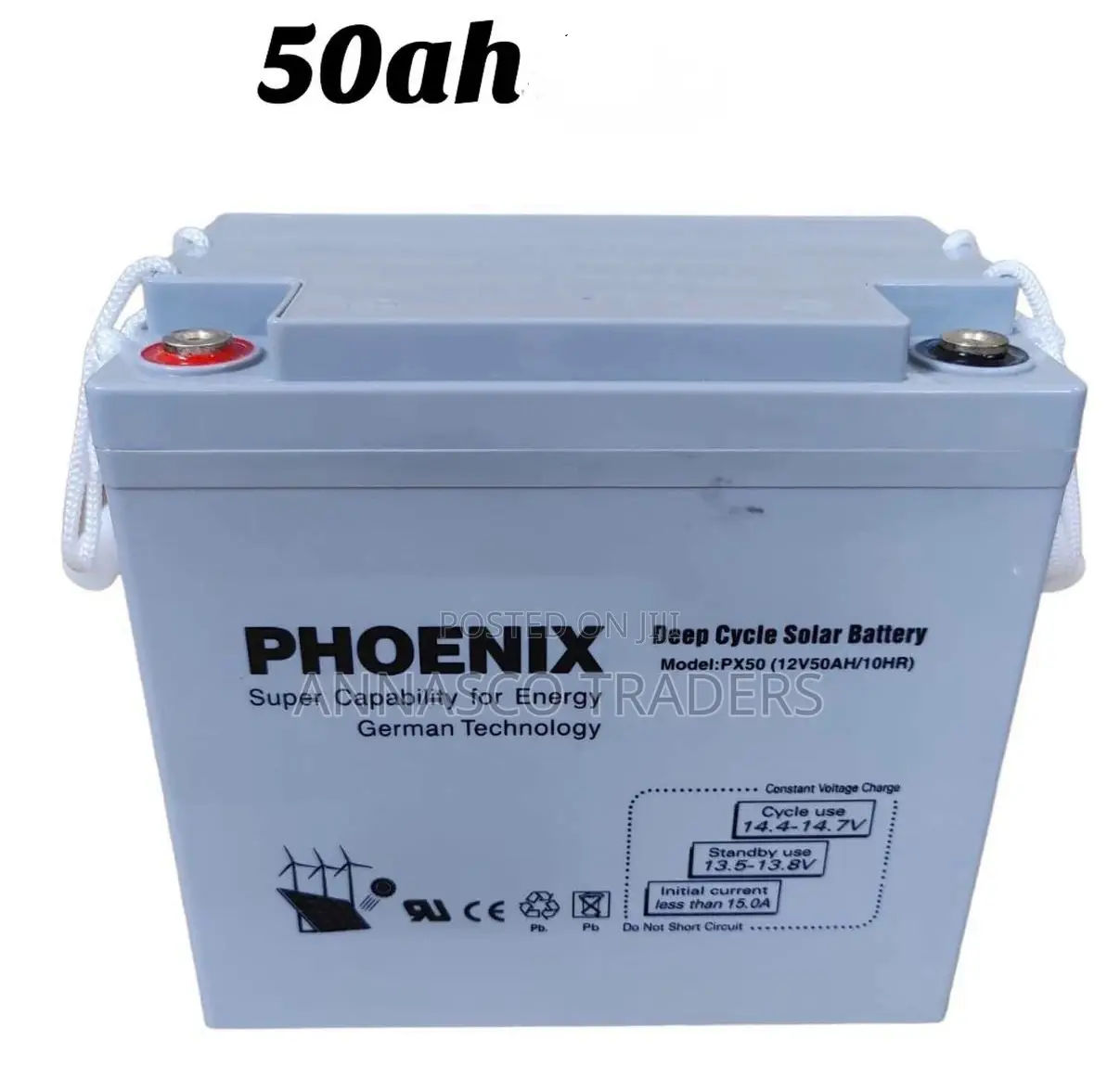 Original Phoenix 50 Ah Solar Battery