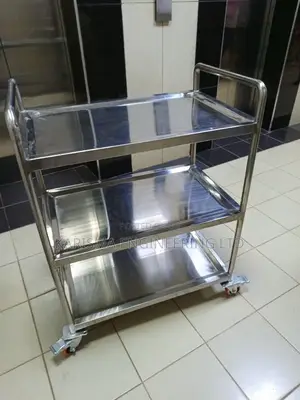 Modern Stainless Food Trolley