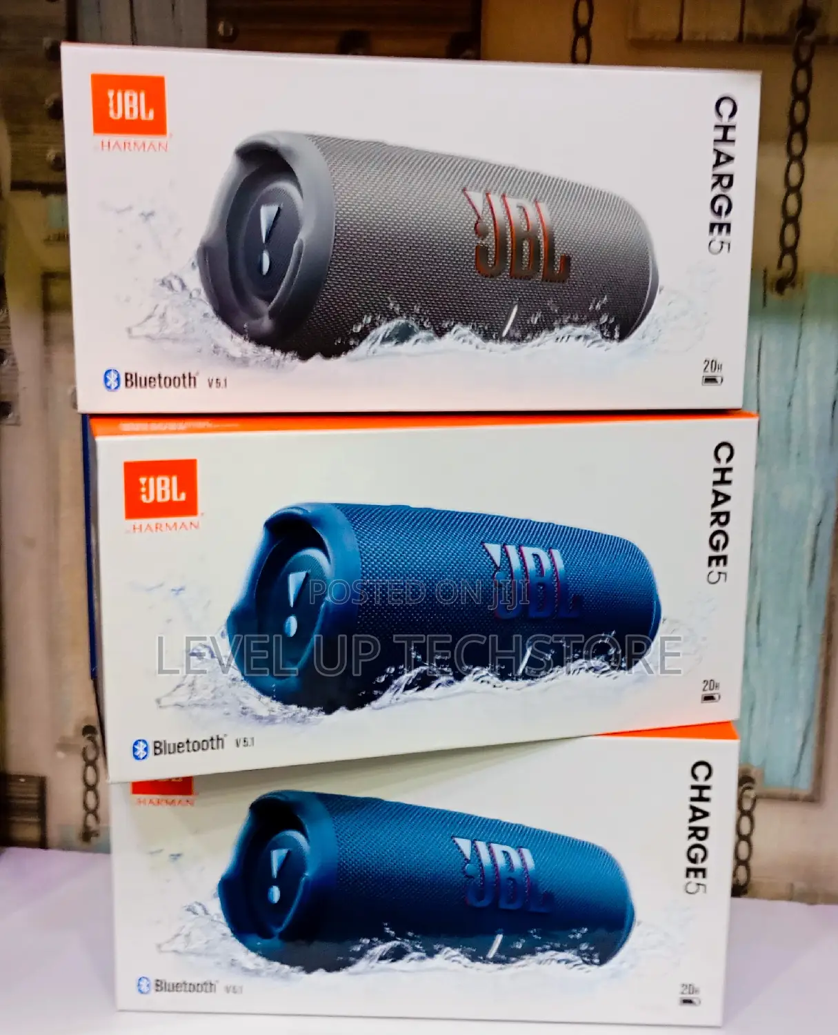 JBL Charge 5 Portable Bt Speaker