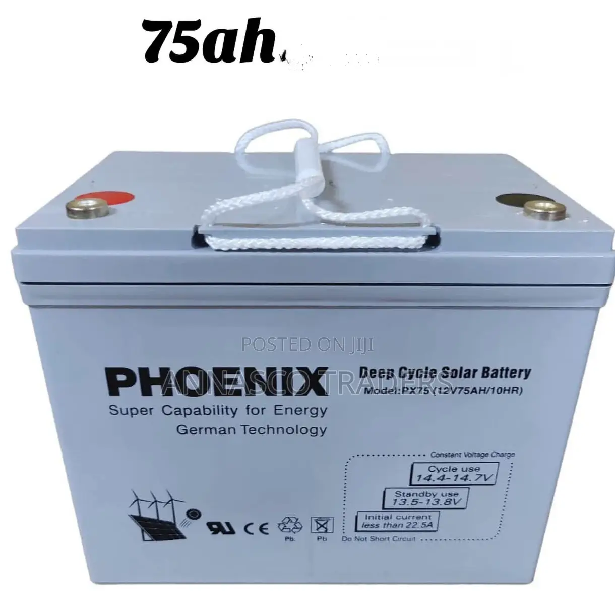 Original Phoenix 75 Ah Solar Battery