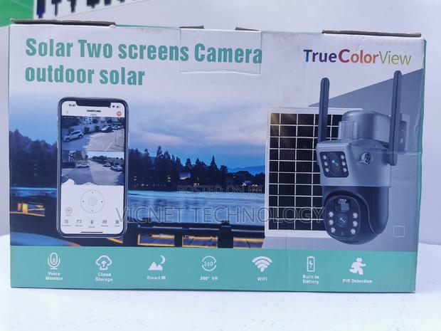 4g/ Wifi Double Lens Solar CCTV Camera - thumbnail 2