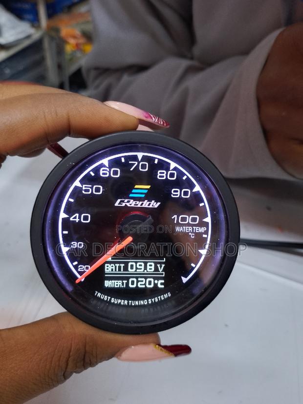 Water Temperature Gauge With Digital Display