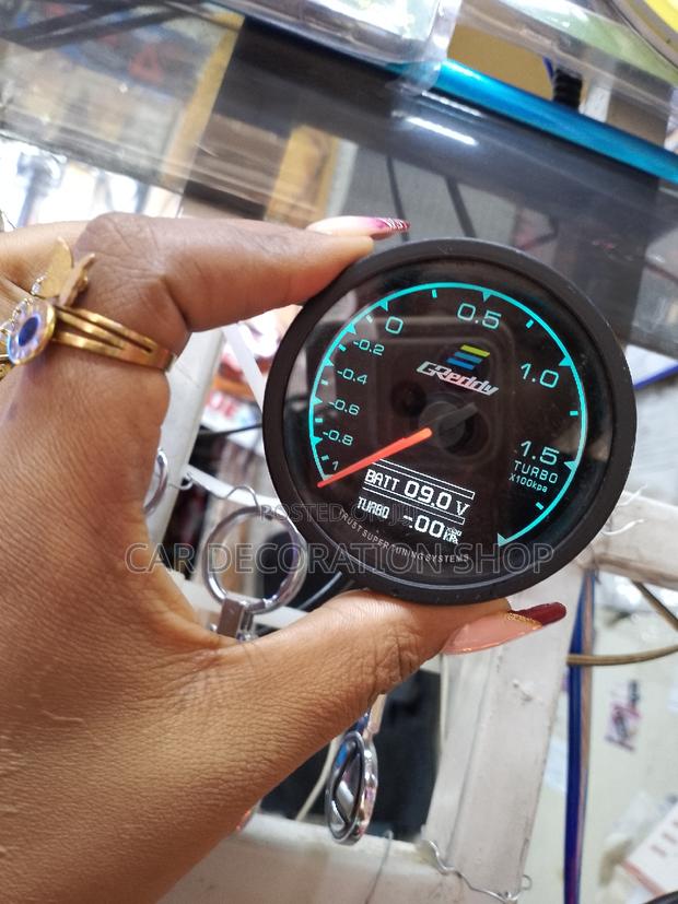 New Greddy Turbo Gauge - main view