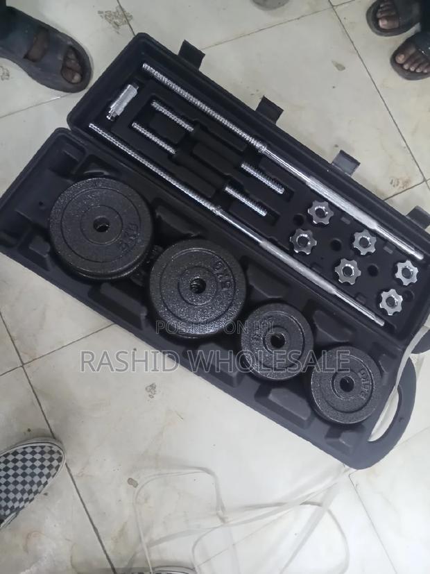 50kgs Dumbell Set With Barbel