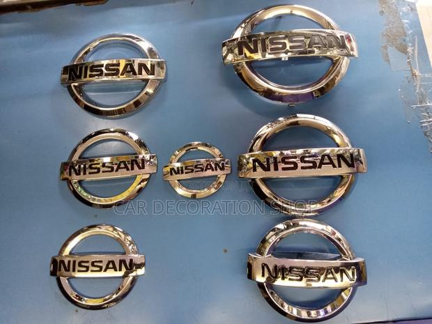 Replacement Boot/Front Grill Nissan Logos in Sizes