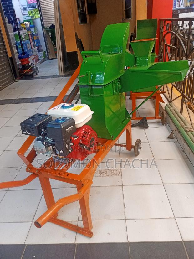 Chaff Cutter With Petrol Engine Complete - thumbnail 4