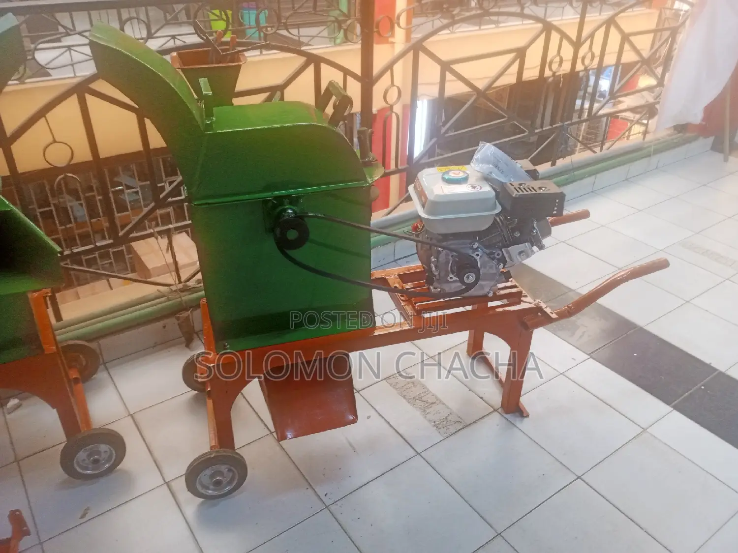 Chaff Cutter With Petrol Engine Complete