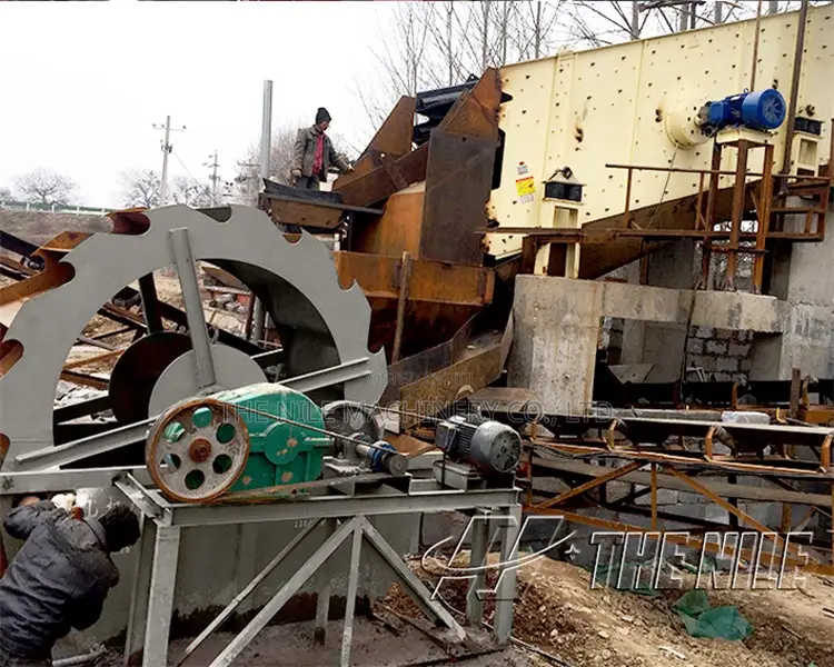 Sand Washing Recycling Machine Bucket Wheel Sand Washer