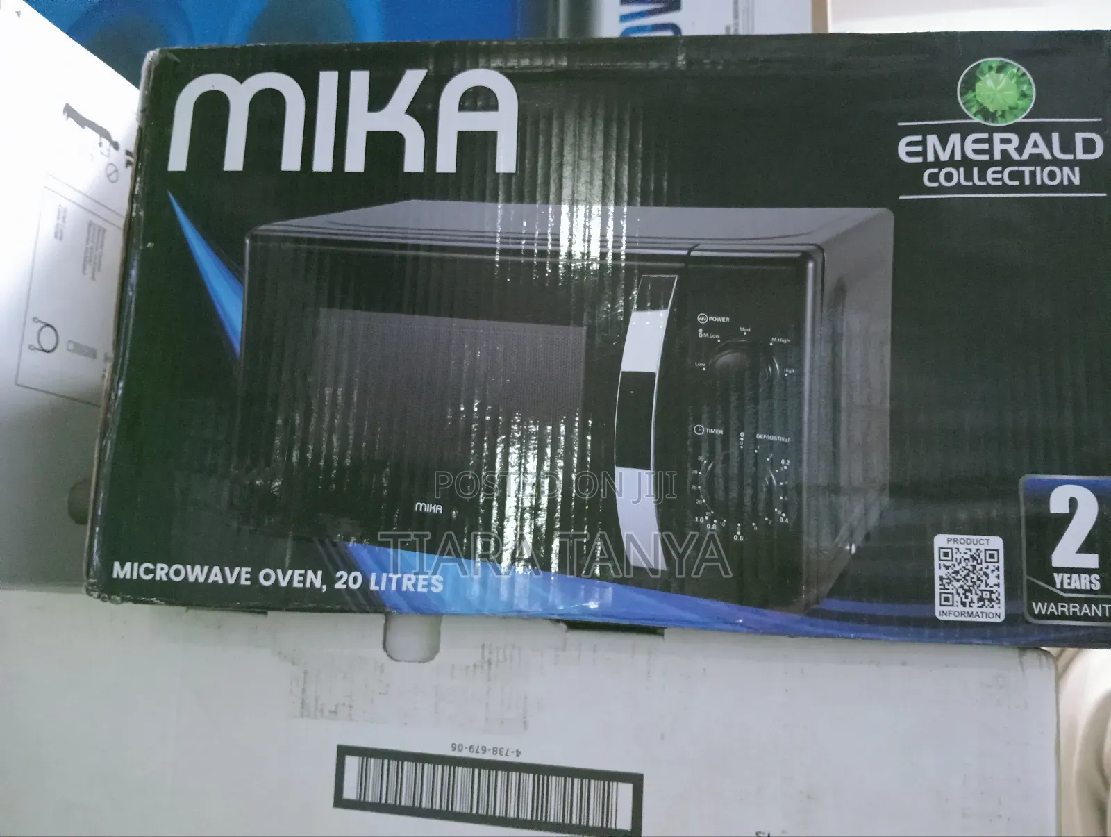 Mika MMWMSKH2012B Microwave Oven, 20L, Black 700W Manual