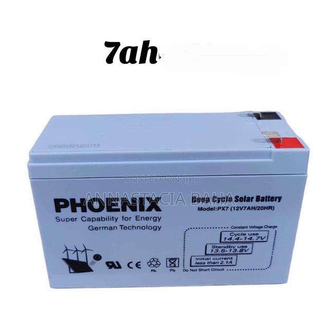 Powerful Phoenix 7ah Solar Battery - main view